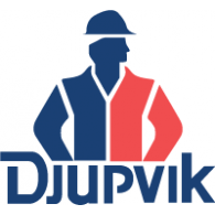 Djupvik logo vector logo