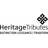 Heritage Tributes logo vector logo