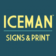 Iceman Signs & Print logo vector logo