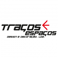 Tracos e Espacos logo vector logo