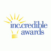 Inc. Credible Awards logo vector logo