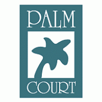 Palm Court logo vector logo