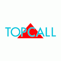 Topcall logo vector logo