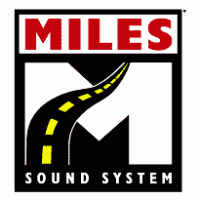 Miles Sound System logo vector logo