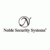 Noble Security Systems logo vector logo