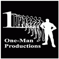 One-Man Productions logo vector logo