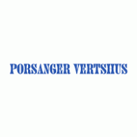 Porsanger Vertshus logo vector logo