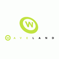 Waveland logo vector logo