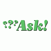 Ask! logo vector logo