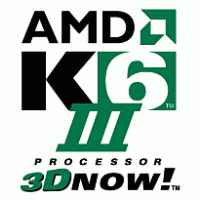 AMD K6 III Processor logo vector logo