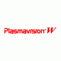 Plasmavision W logo vector logo