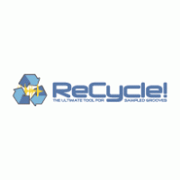 Recycle! logo vector logo
