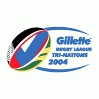 Gillette Tri-Nations 2004 logo vector logo
