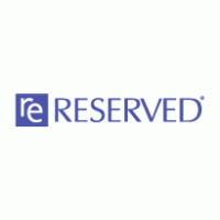Re-reserved logo vector logo