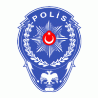 Polis Yildizi Beyaz Defneli logo vector logo