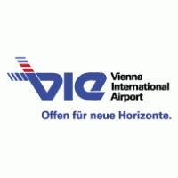 VIE Vienna International Airport Offen für neue Horizonte logo vector logo