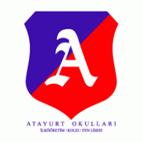 atayurt okullari logo vector logo