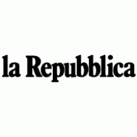 La Repubblica logo vector logo