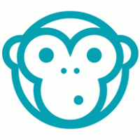 Chimpanzee logo vector logo