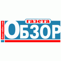 newspaper OBZOR logo vector logo