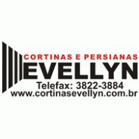 Cortinas e Persianas Evellyn logo vector logo