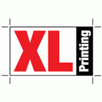 XL printing logo vector logo