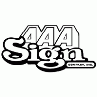 AAA Sign Company, Inc. logo vector logo