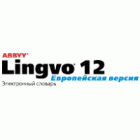 Lingvo12_european logo vector logo