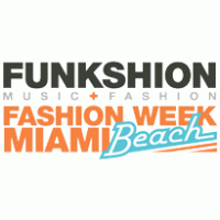 funkshion fashion week logo vector logo