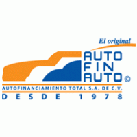 Autofin Auto logo vector logo