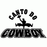 canto do cowboy logo vector logo