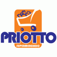 supermercado priotto logo vector logo