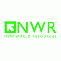 New world resources logo vector logo
