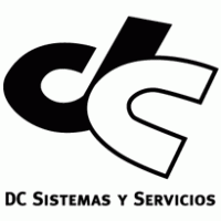 DC Sistemas y Servicios SA (mono) logo vector logo