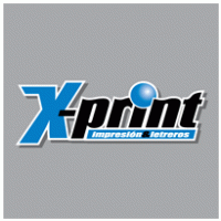 Xprint logo vector logo