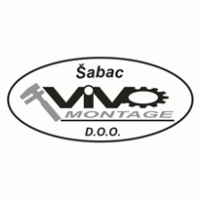 VIVO montage SERBIA logo vector logo