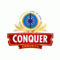 CONQUER CERVEZA logo vector logo