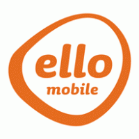 Ello Mobile logo vector logo