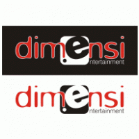 DIMENSI entertainment logo vector logo