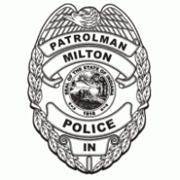 Milton Police logo vector logo