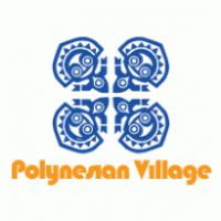 Polynesian Village logo vector logo