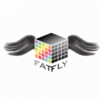 Fat Fly logo vector logo