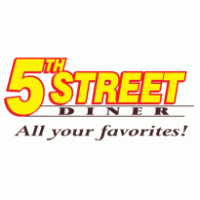 5th Street Diner logo vector logo