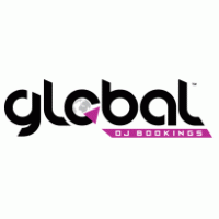 Global DJ Bookings logo vector logo