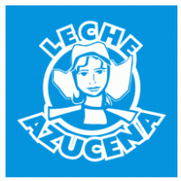 Leche Azucena logo vector logo
