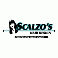 Scalzo’s Hair Design logo vector logo