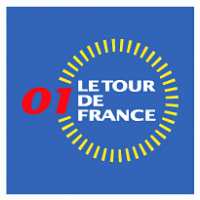 Le Tour de France 2001 logo vector logo