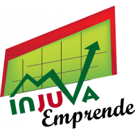 INJUVA Emprende logo vector logo