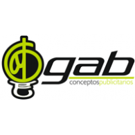 GAB Conceptos logo vector logo
