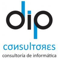 dip consultores logo vector logo